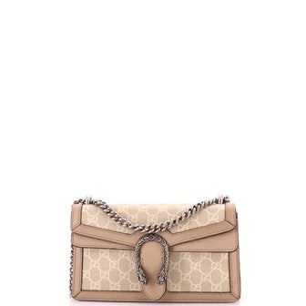 Gucci Dionysus Bag GG Coated Canvas with Leather Small