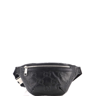 Gucci Belt Bag GG Embossed Perforated Leather Small