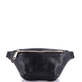 Gucci Belt Bag GG Embossed Perforated Leather Small