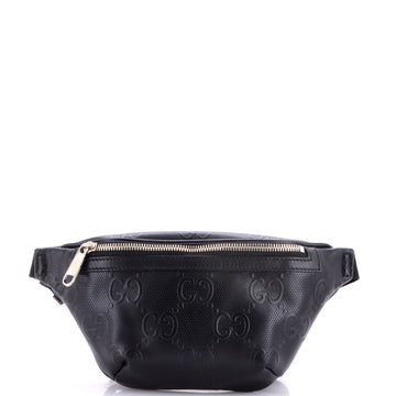 Gucci Belt Bag GG Embossed Perforated Leather Small