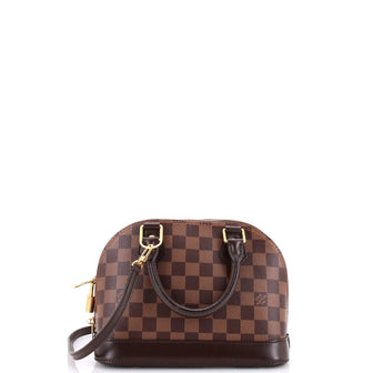 Louis Vuitton Alma Handbag Damier BB