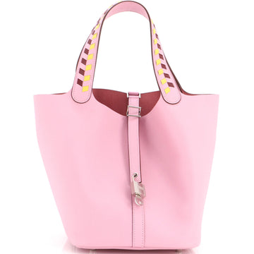 Hermes Picotin Lock Bag Tressage Epsom MM