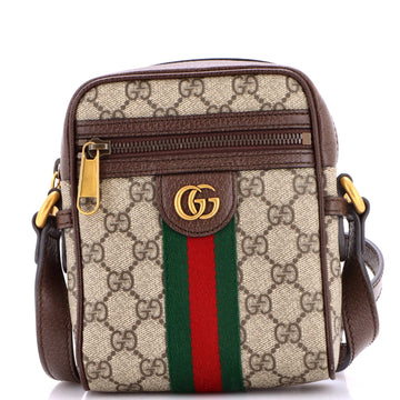 Gucci Ophidia Messenger Bag GG Coated Canvas Mini