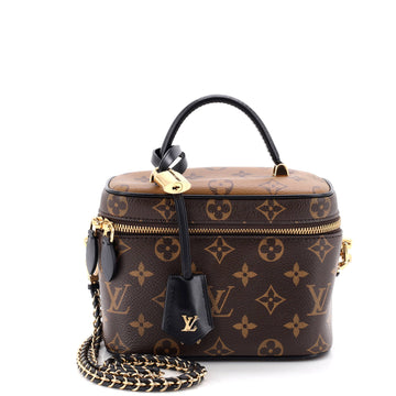 Louis Vuitton Vanity Handbag Reverse Monogram Canvas PM