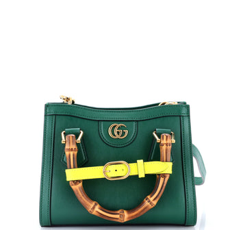 Gucci Diana NM Bamboo Handle Tote Leather Mini