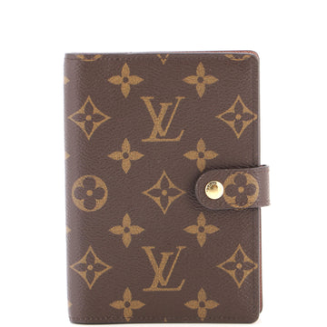 Louis Vuitton Ring Agenda Cover Monogram Canvas PM