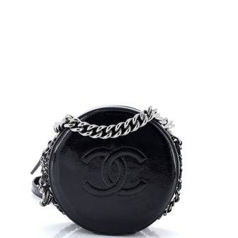 Chanel Round as Earth Crossbody Bag Patent