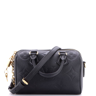 Louis Vuitton Speedy Bandouliere Bag Monogram Empreinte Giant 20