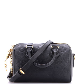 Louis Vuitton Speedy Bandouliere Bag Monogram Empreinte Giant 20