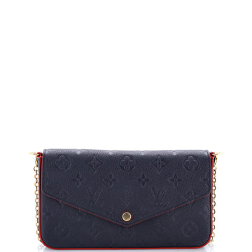 Louis Vuitton Felicie Pochette Monogram Empreinte Leather