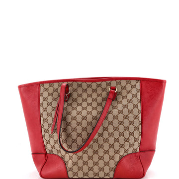 Gucci Bree Tote GG Canvas with Leather Medium