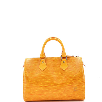 Louis Vuitton Speedy Handbag Epi Leather 25