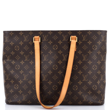 Louis Vuitton Luco Handbag Monogram Canvas