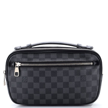 Louis Vuitton Ambler Waist Bag Damier Graphite