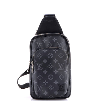 Louis Vuitton Avenue Sling Bag NM Monogram Eclipse Canvas