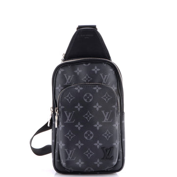 Louis Vuitton Avenue Sling Bag NM Monogram Eclipse Canvas