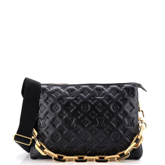 Louis Vuitton Coussin Bag Monogram Embossed Lambskin MM
