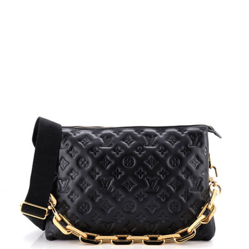 Louis Vuitton Coussin Bag Monogram Embossed Lambskin MM