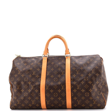 Louis Vuitton Keepall Bag Monogram Canvas 50