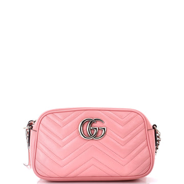 Gucci GG Marmont Shoulder Bag Matelasse Leather Small