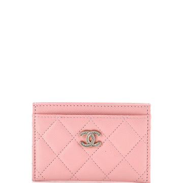 Chanel Classic Card Holder Quilted Caviar