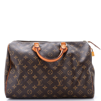 Louis Vuitton Speedy Handbag Monogram Canvas 35