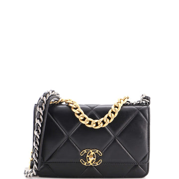 Chanel 19 Wallet on Chain Quilted Lambskin