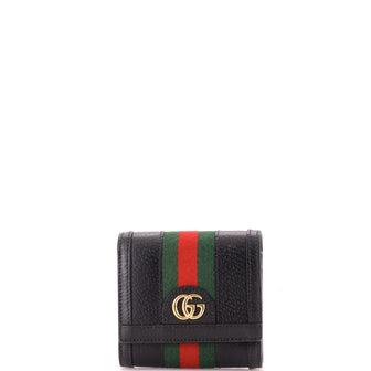 Gucci Ophidia Card Case Wallet Leather