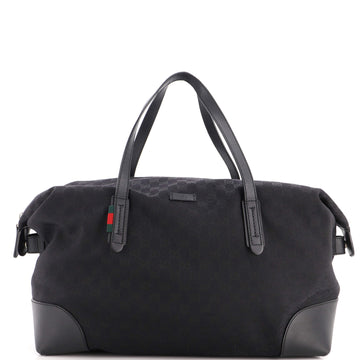 Gucci Original Carry On Duffle Bag GG Canvas