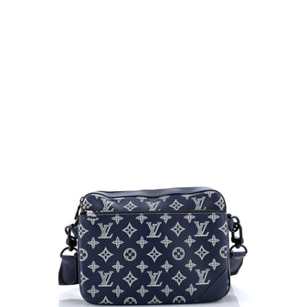 Louis Vuitton Trio Messenger Bag Monogram Shadow Leather