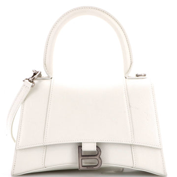 Balenciaga Hourglass Top Handle Bag Leather Small