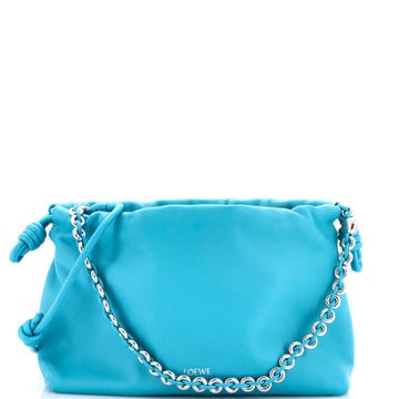 Loewe Flamenco Knot Chain Purse Bag Leather Medium