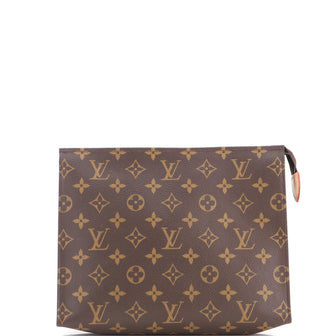 Louis Vuitton Trio Toiletry Pouch Set Monogram Canvas