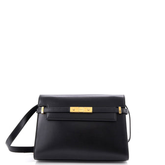 Saint Laurent Manhattan Shoulder Bag Leather Medium