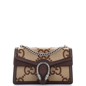 Gucci Dionysus Bag Jumbo GG Canvas Small