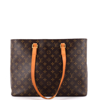 Louis Vuitton Luco Handbag Monogram Canvas