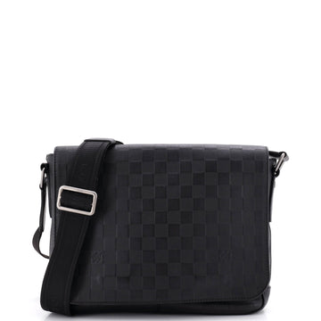Louis Vuitton District Messenger Bag Damier Infini Leather PM