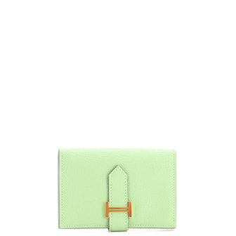 Hermes Trifold Bearn Wallet Chevre Mysore Compact