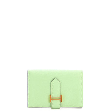 Hermes Trifold Bearn Wallet Chevre Mysore Compact