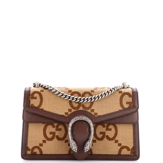 Gucci Dionysus Bag Jumbo GG Canvas Small