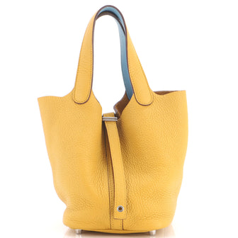 Hermes Eclat Picotin Lock Bag Clemence PM
