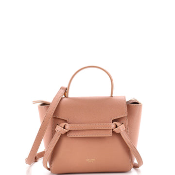 Celine Belt Bag Textured Leather Pico