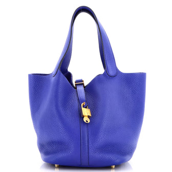Hermes Picotin Lock Bag Clemence MM