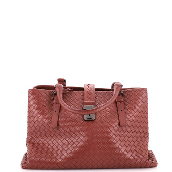 Bottega Veneta Roma Bag Intrecciato Nappa Medium