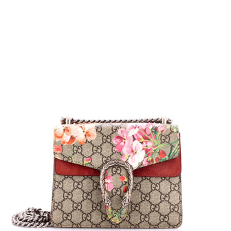 Gucci Dionysus Bag Blooms Print GG Coated Canvas Mini