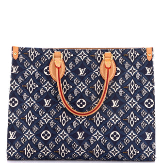 Louis Vuitton OnTheGo Tote Limited Edition Since 1854 Monogram Jacquard MM