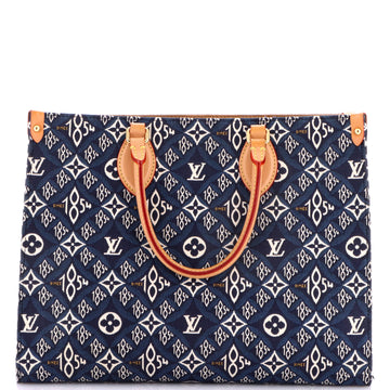 Louis Vuitton OnTheGo Tote Limited Edition Since 1854 Monogram Jacquard MM