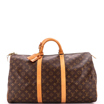 Louis Vuitton Keepall Bag Monogram Canvas 50