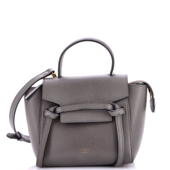 Celine Belt Bag Textured Leather Pico