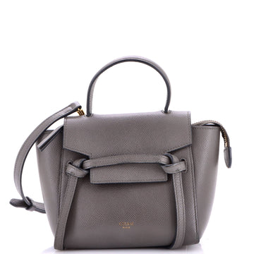 Celine Belt Bag Textured Leather Pico